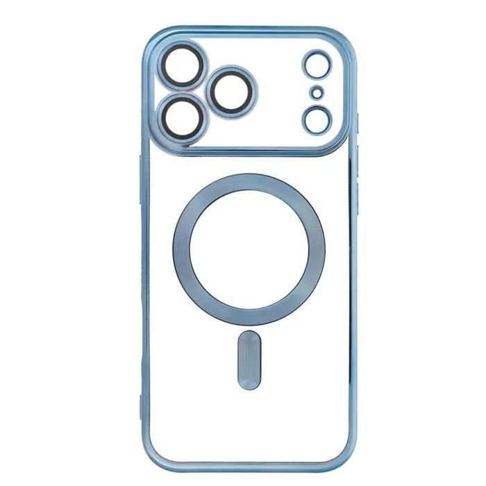 Maskica za mobitel +class Magsafe electro za Apple iPhone 17 Pro Max - plava